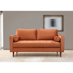 Verona (175 x 90 x 70 cm) 2-sitssoffa Orange