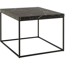 Vesterbro Soffbord 60x60 cm Svart Marquina