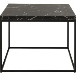 Vesterbro Soffbord 60x60 cm Svart Marquina