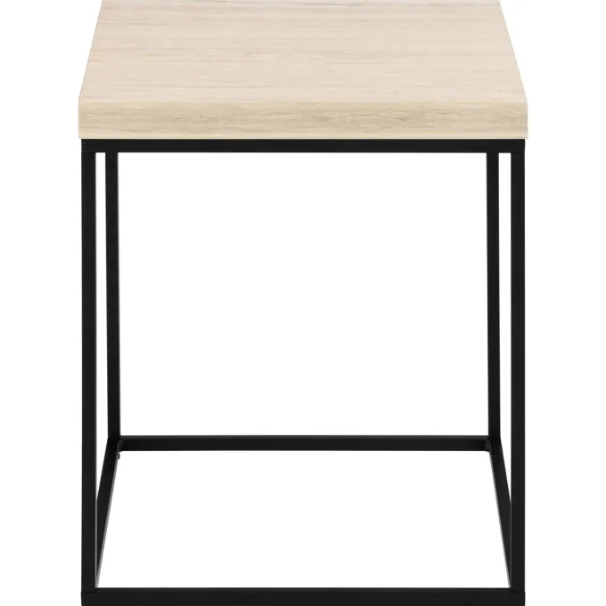 Vesterbro Soffbord 40x40 cm Travertin