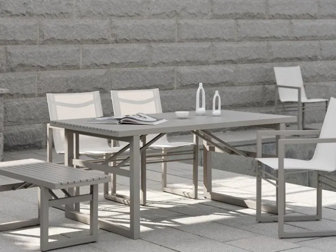 Vevi Matbord 230x95 cm Khaki