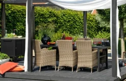 Vevi Matbord 230x95 cm Svart