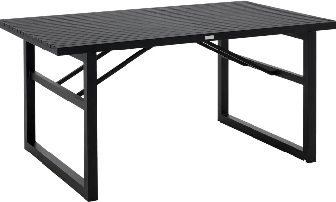 Vevi Matbord 160x90 cm Svart