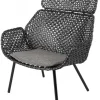 Vibe Fåtölj Hög Black/Graphite