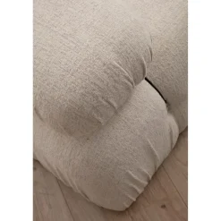 Vienna Beige L1-O1-1R-PUF (288 x 95 x 75 cm) Hörnsoffa Creme