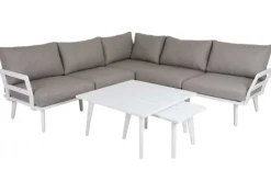 Villac 2-Sits Modul Vit/Beige