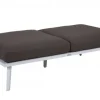 Villac 2-Sits Modul Vit/Brun