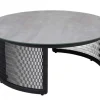 Virgo Soffbord 105 cm Svart/Grå