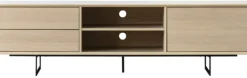 Vision TV-Bänk Vitpigmenterad Ek 180cm