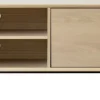 Vision TV-Bänk Vitpigmenterad Ek 120cm