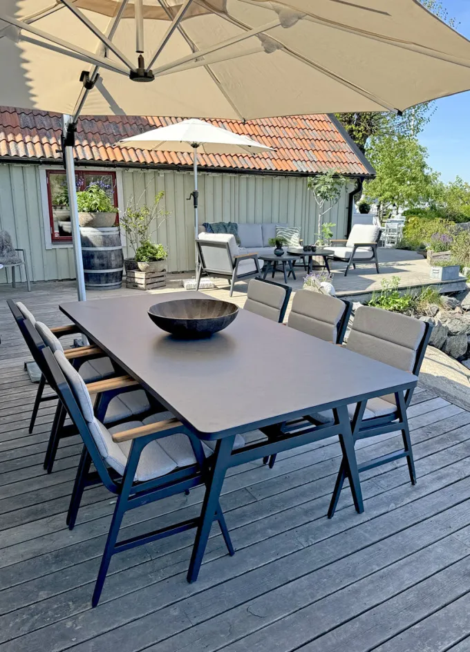 Vitoria Frihängande Parasoll 3,5m Beige