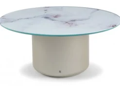 Voyage Soffbord 100 cm Gold & Glass