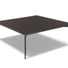 Wire Soffbord 90x90 cm Brown Ash