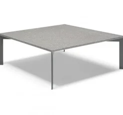 Wire Soffbord 90x90 cm Ceramic White/Antracite