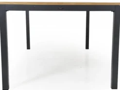 Zalongo Bord 200x100 cm Teak/Grå Alu