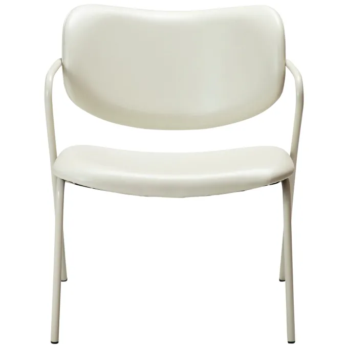 Zed Loungefåtölj Bone White