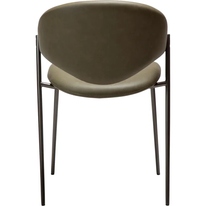 Zone Stol Dark Olive Art.Leather