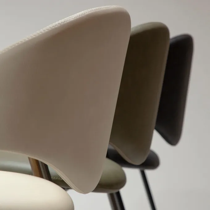 Zone Stol Dark Olive Art.Leather
